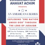 AN AMERICANA SERIES - EXPLORING "ONE NATION UNDER GOD" THROUGH THE LENS OF JUDAISM