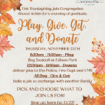 Thanksgiving Day Activities