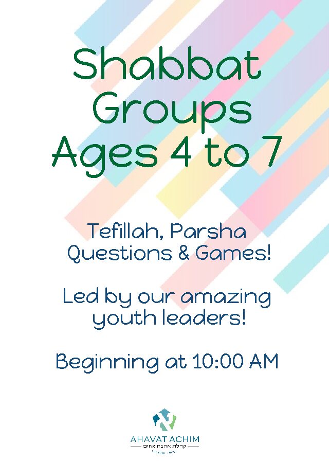 Shabbat Groups