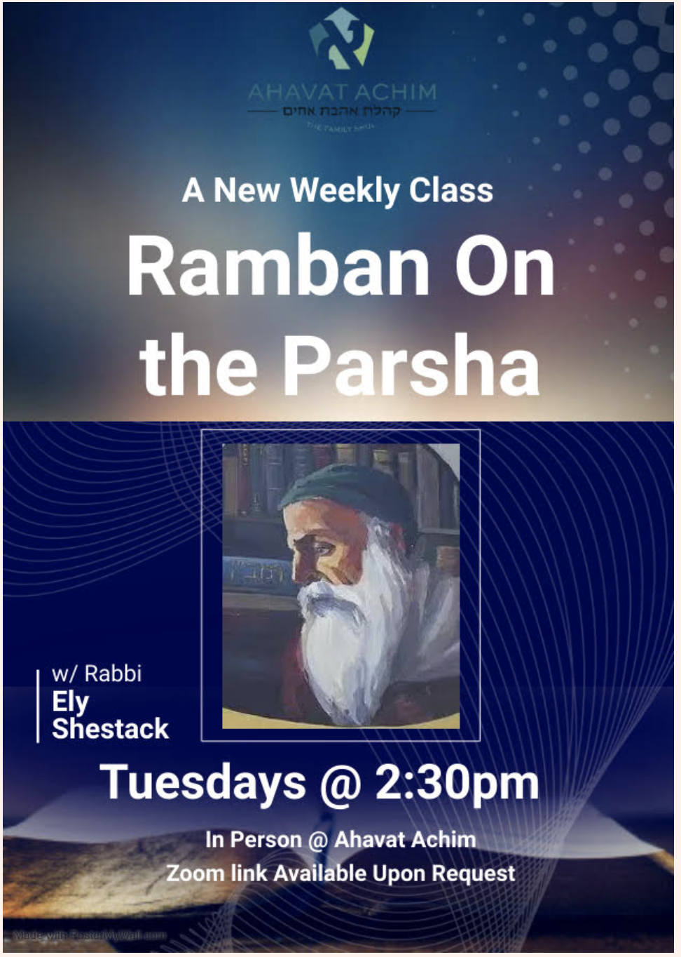 Ramban on the Parsha