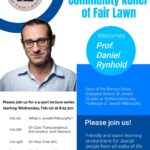 Prof. Daniel Rynhold 4-Part Lecture Series
