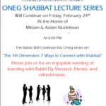 Shabbat Oneg