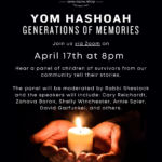 Yom HaShoah: Generations of Memories