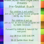 Pre-Shabbat Ruach - Join Us!