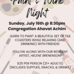Paint & Wine Night