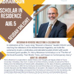 Mesorah in Reverse Milestone Seudah Shlishit