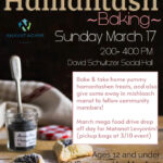Hamantash Baking