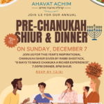 Chanukah Shiur & Dinner