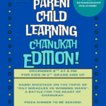 Parent Child Learning Chanukah Edition