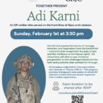An Evening with Adi Karni