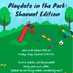 Playdate in the Park Shavuot Edition