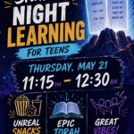 Shavuot Night Learning for Teens