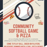 Memorial Day Softball Game and Pizza Picnic