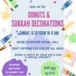 Donuts and Sukkah Decorations