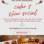 Women's Cider & Shiur Social